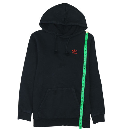 Adidas Men's Black Pullover Hoodie Small Regular Fit Logo Sportswear