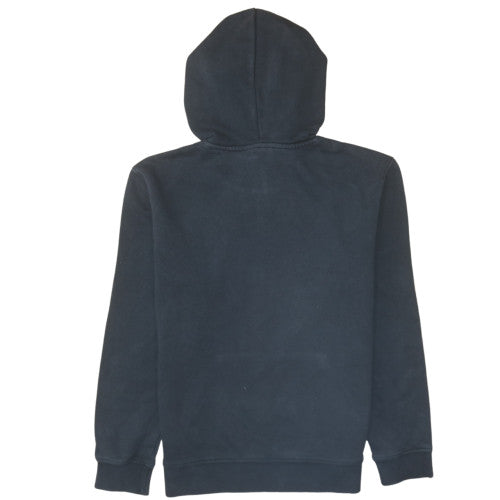 Adidas Womens Black Pullover Hoodie Size 6 Cotton Blend Casual