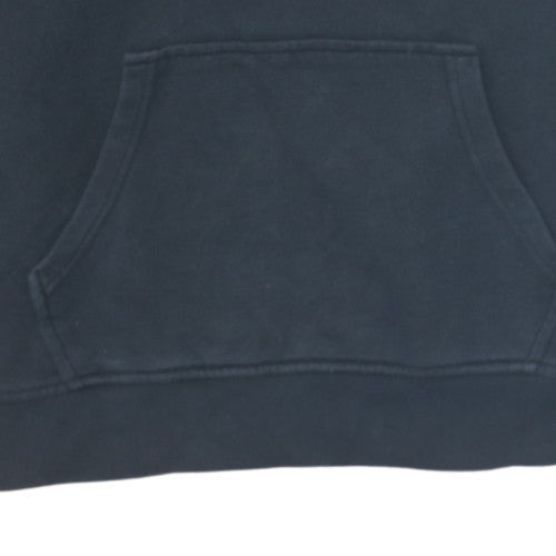 Adidas Womens Black Pullover Hoodie Size 6 Cotton Blend Casual