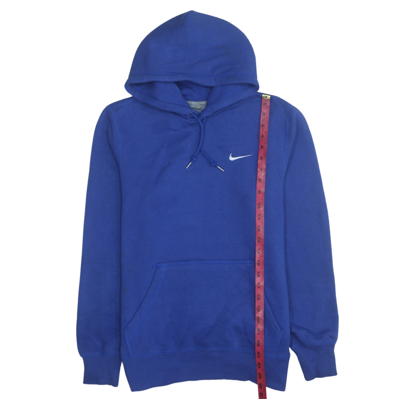 Nike Men's Blue Pullover Hoodie Medium Fleece Sportswear