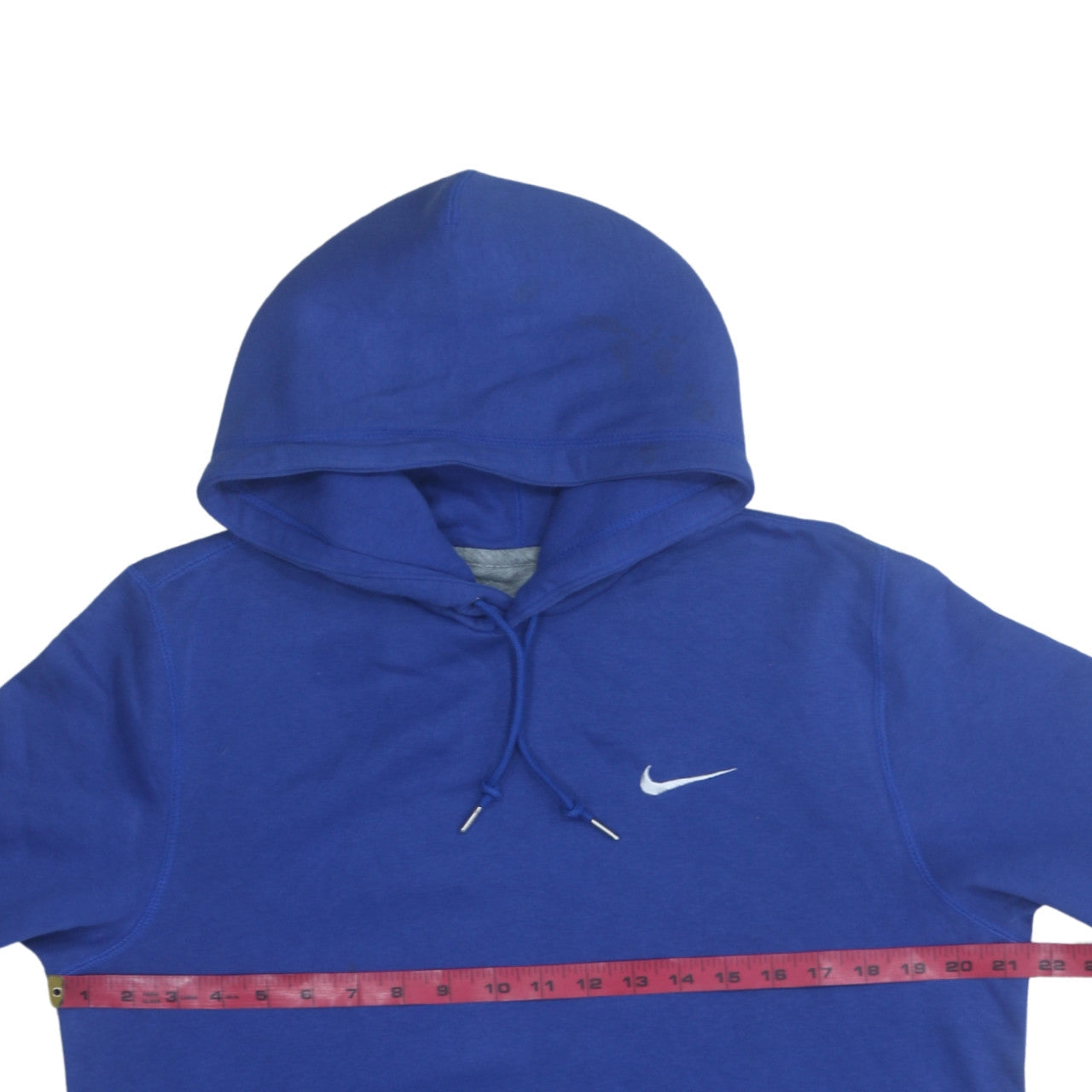 Nike Men's Blue Pullover Hoodie Medium Fleece Sportswear