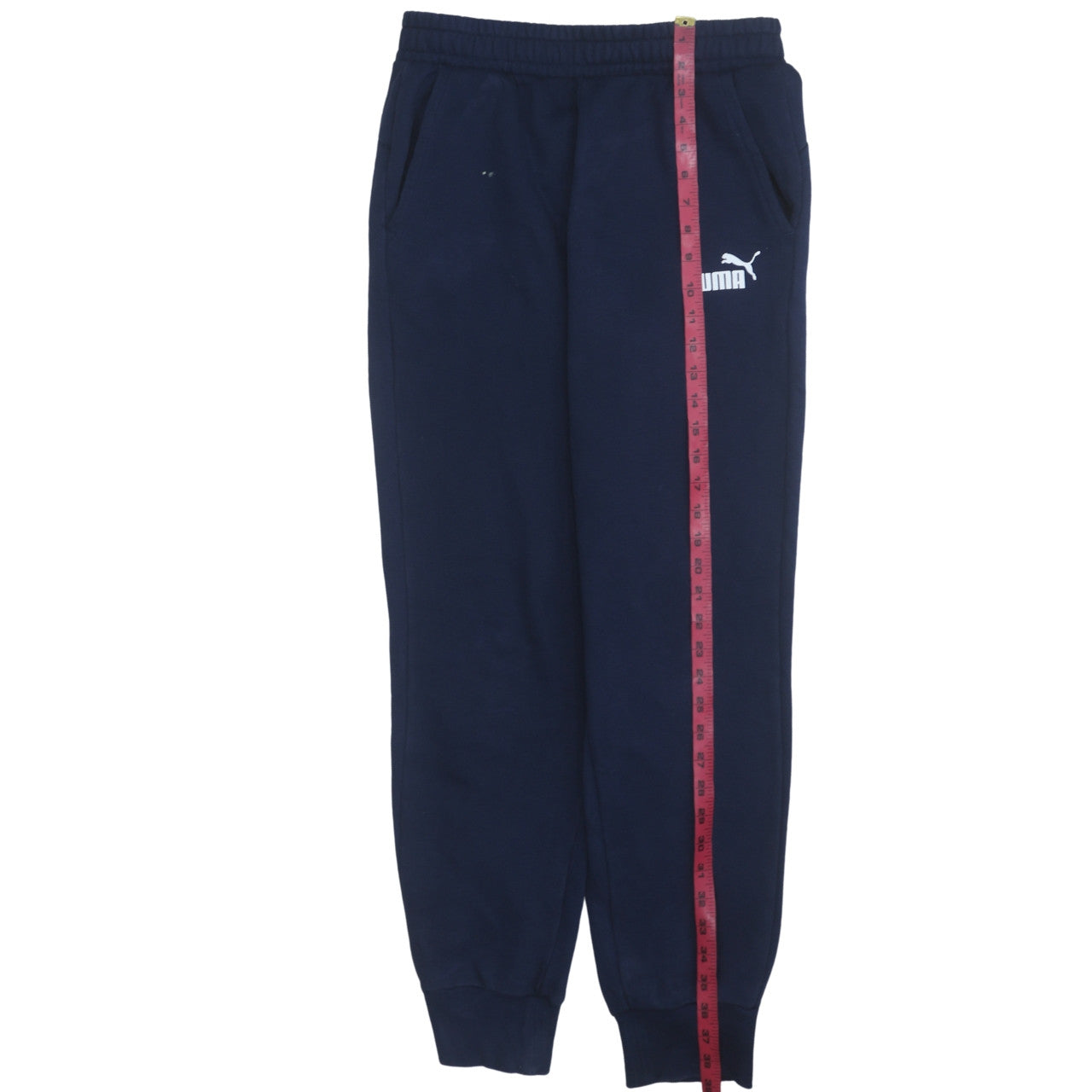 Puma Men's Blue Fleece Jogger Sweatpants Size M Regular Fit