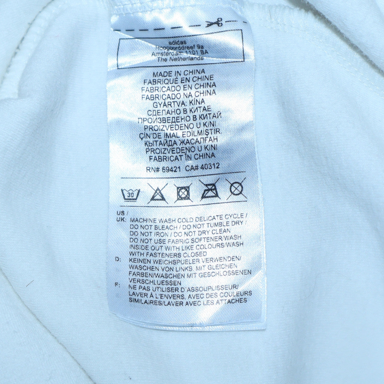 Reebok Womens White 1/4 Zip Fleece Sweatshirt M