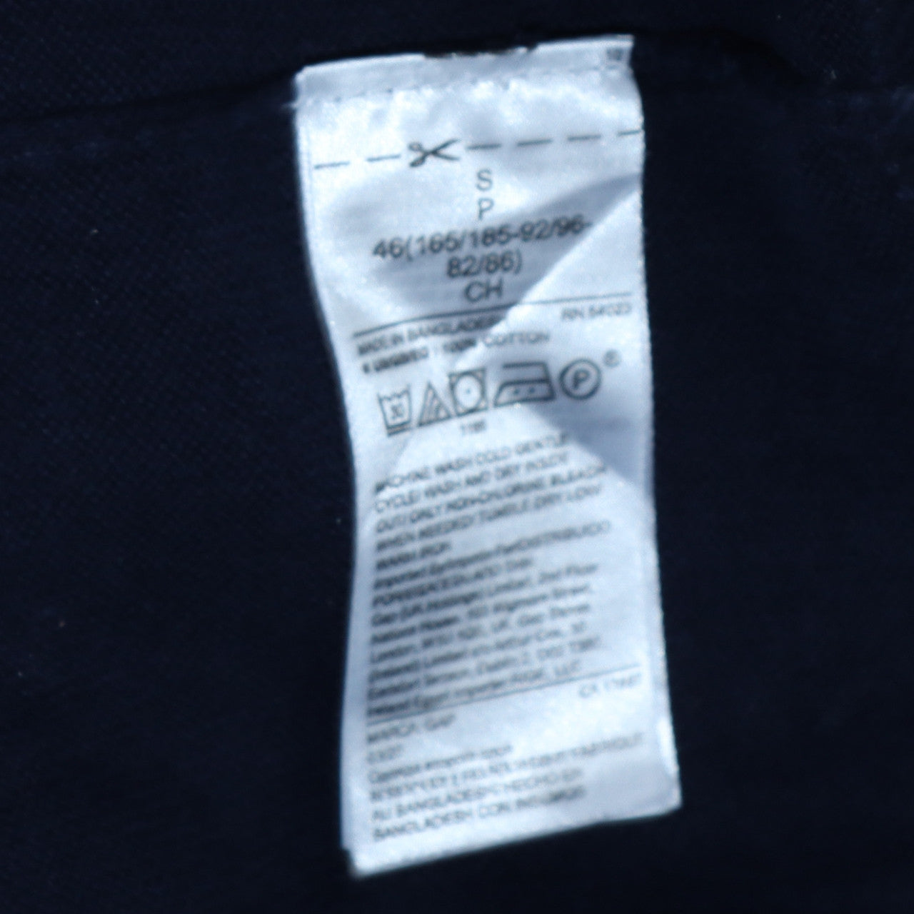 GAP Men's Blue V-Neck Long Sleeve Pullover Sweatshirt Size S
