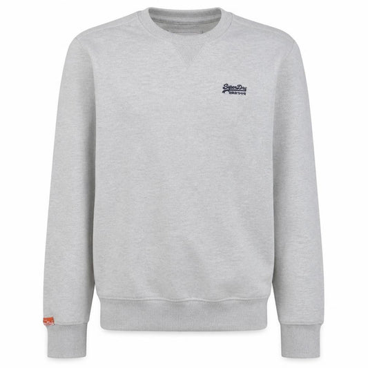 Superdry Men's Grey L Vintage Orange Label Crew Neck Sweatshirt