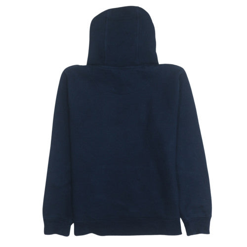 Canterbury Womens Navy Hoodie Size 16 Pullover Cotton Blend