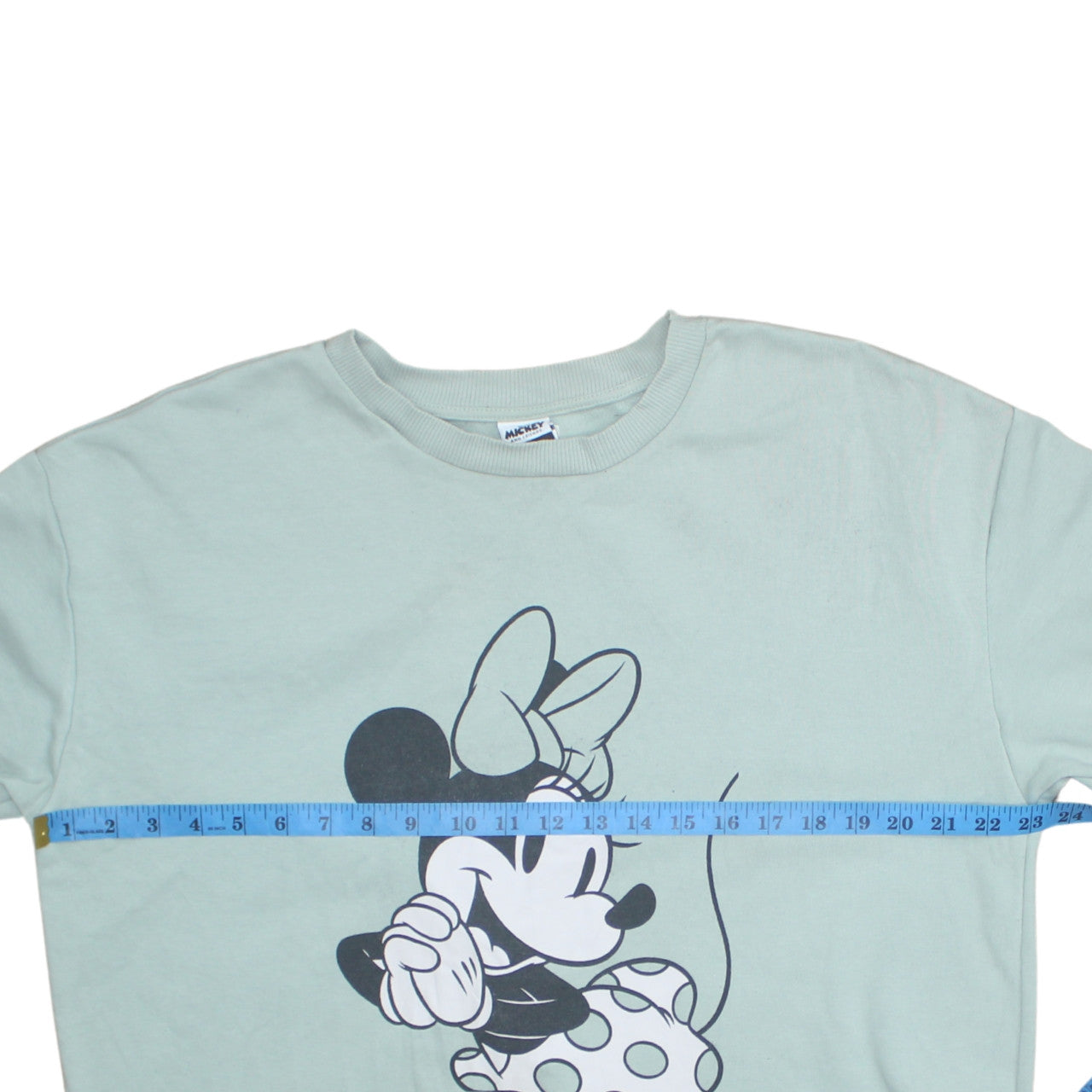 George Women Green Minnie Mouse Graphic Pullover Sweatshirt Size 16-18