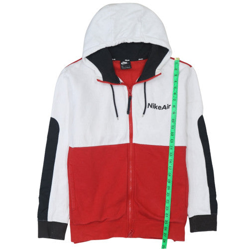 Nike Air Men's Red Full Zip Hoodie XL Hooded Sweatshirt