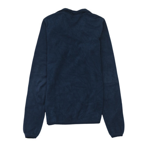 The North Face Womens Navy 1/4 Zip Fleece Pullover Sweatshirt Size S