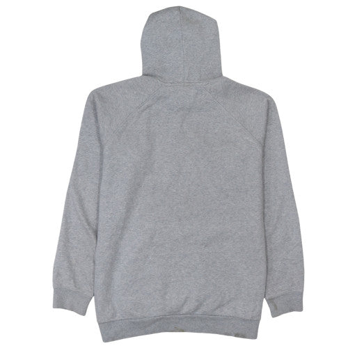 Adidas Mens Grey Pullover Hoodie L Regular Fit Sports Style