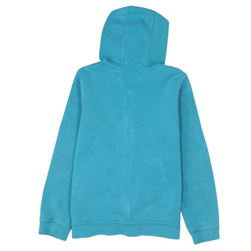 Nike Girls Blue Full Zip Hoodie L 147-158cm Fleece Sweatshirt