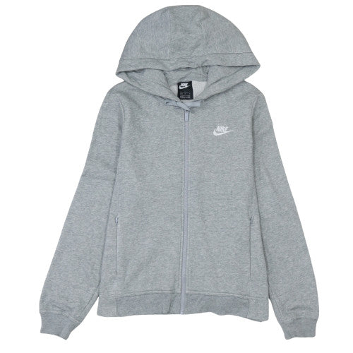 Nike Men's Grey Full Zip Hoodie M Sportswear Sweatshirt