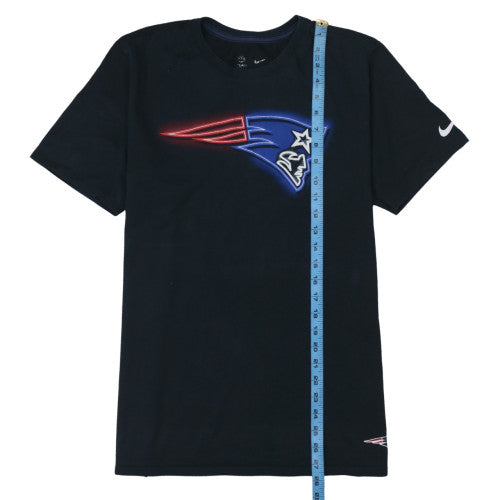 Nike Men’s Black New England Patriots Dri-Fit Athletic T-Shirt Size L