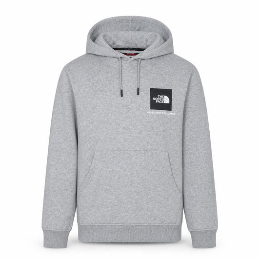 The North Face Men's Grey Pullover Hoodie Size S Fleece Outdoor