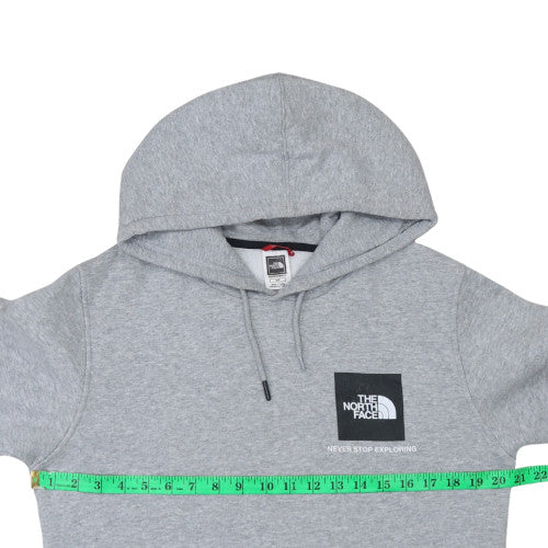 The North Face Men's Grey Pullover Hoodie Size S Fleece Outdoor