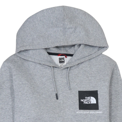 The North Face Men's Grey Pullover Hoodie Size S Fleece Outdoor