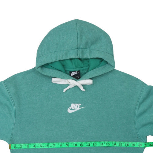 Nike Women’s Green Pullover Hoodie Small Cotton Blend Casual