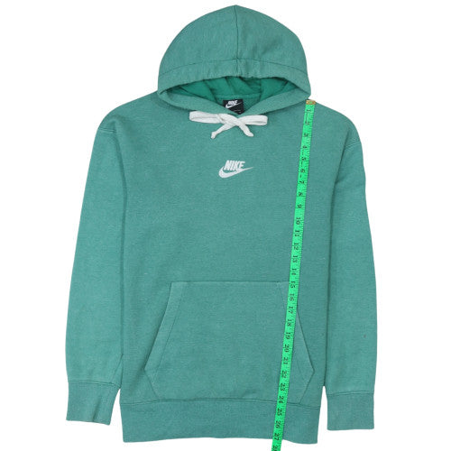 Nike Women’s Green Pullover Hoodie Small Cotton Blend Casual