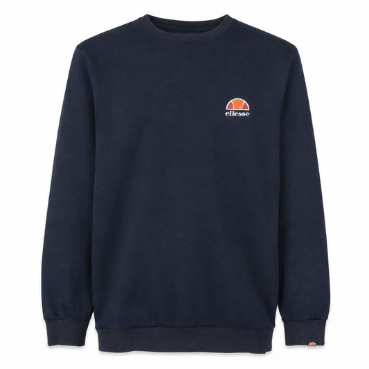 Ellesse Men's Blue Crew Neck Pullover Sweatshirt Size M