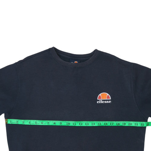 Ellesse Men's Blue Crew Neck Pullover Sweatshirt Size M