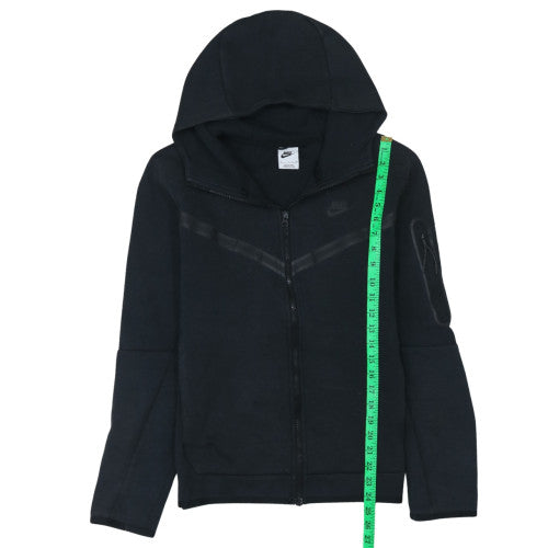 Nike Men's Black Small Full Zip Hooded Sweatshirt