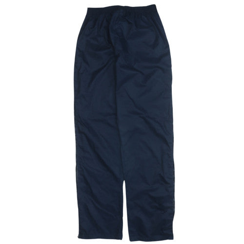 adidas Boys Blue Side Stripe Lightweight Track Trousers Size L