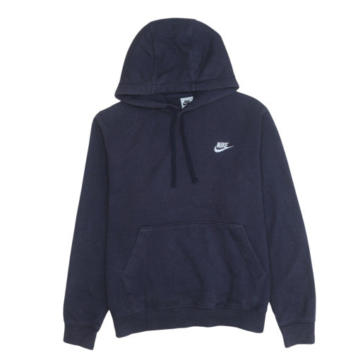 Nike Women's Navy Blue Pullover Hoodie Sweatshirt Size M