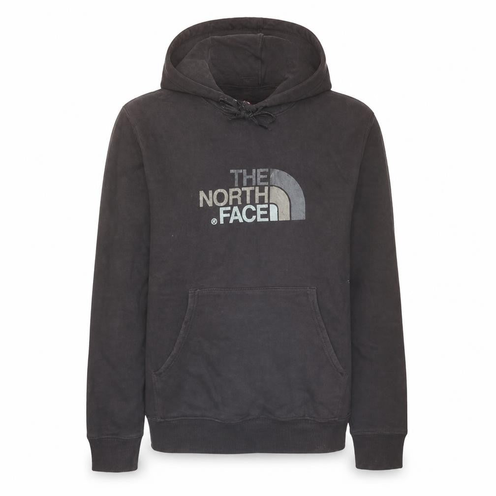 The North Face Men's Black Pullover Hoodie M Regular Fit Graphic Logo