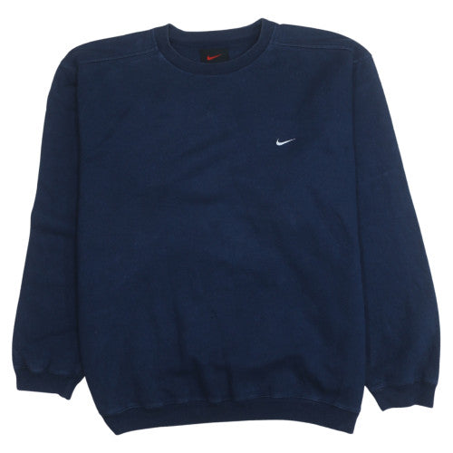 Nike Men's Blue XL Pullover Sweatshirt Crew Neck Fleece