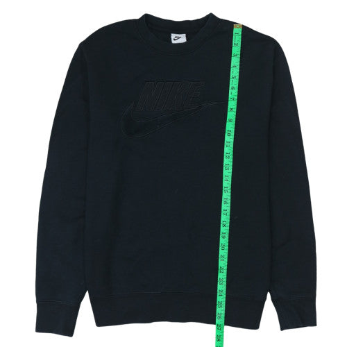 Nike Men's Black Medium Pullover Crew Neck Sweatshirt