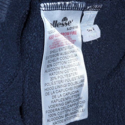 Ellesse Men’s Blue Pullover Hoodie Size S Regular Fit
