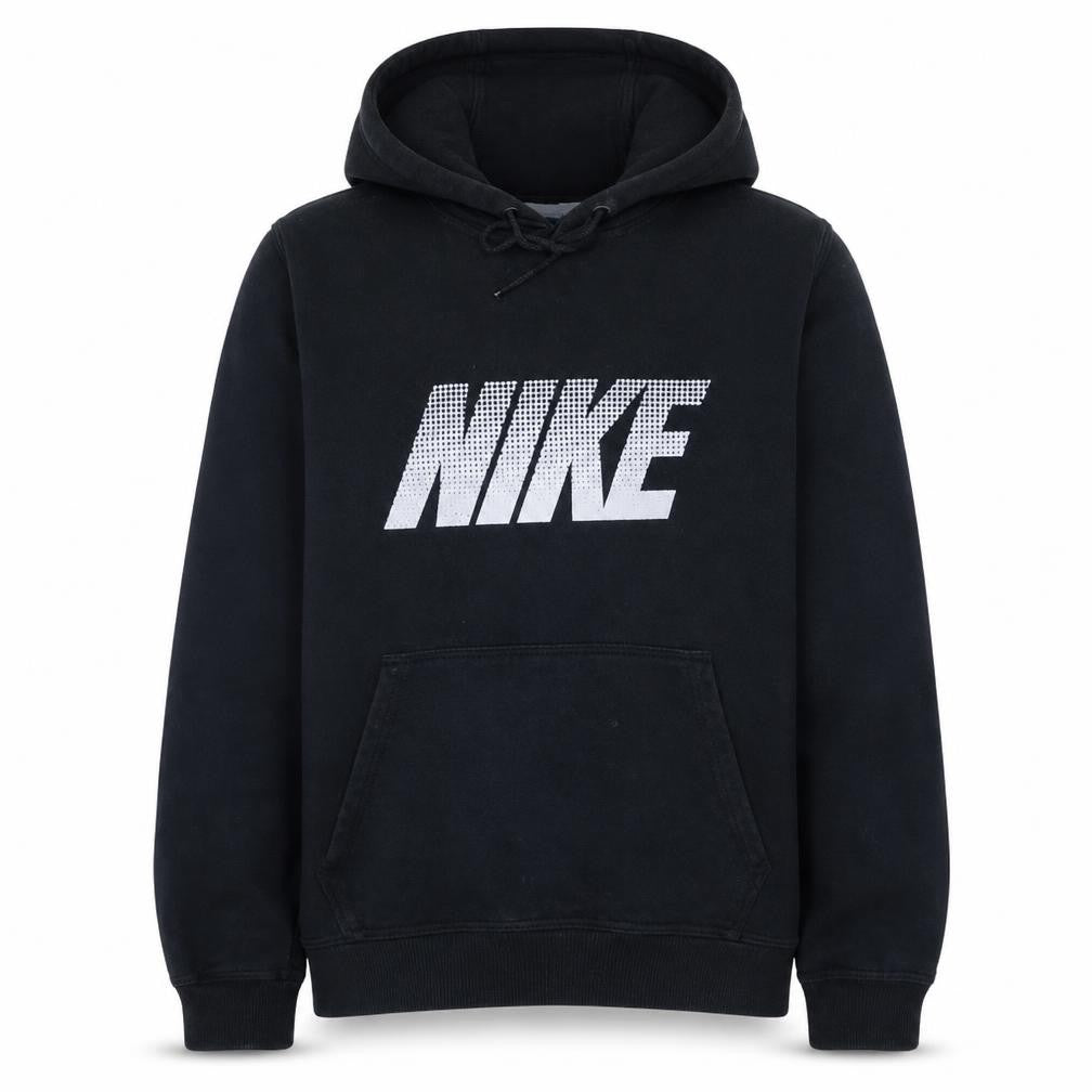 Nike Men's Black Pullover Hoodie M Regular Fit Sports Fleece