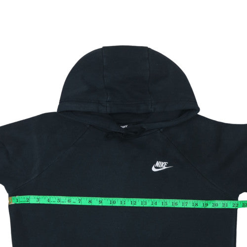 Nike Men's Black Pullover Hoodie M Regular Fleece Sportswear