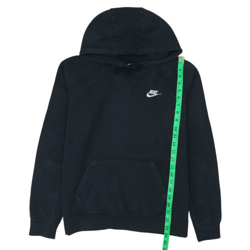 Nike Men's Black Pullover Hoodie M Regular Fleece Sportswear