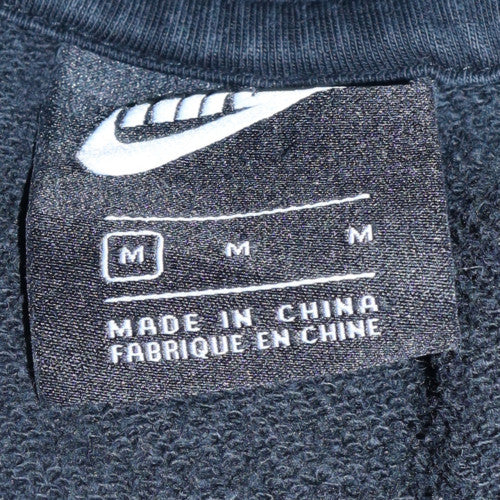 Nike Men's Black Pullover Hoodie M Regular Fleece Sportswear