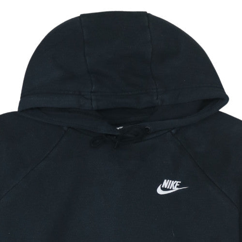 Nike Men's Black Pullover Hoodie M Regular Fleece Sportswear