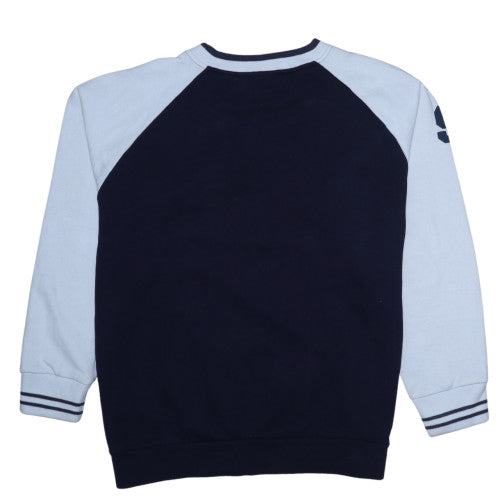 Puma Men’s Blue 2XL Crew Neck Pullover Logo Sweatshirt