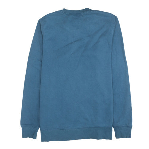 Champion Men's Blue Pullover Sweatshirt L Regular Fit Crew Neck
