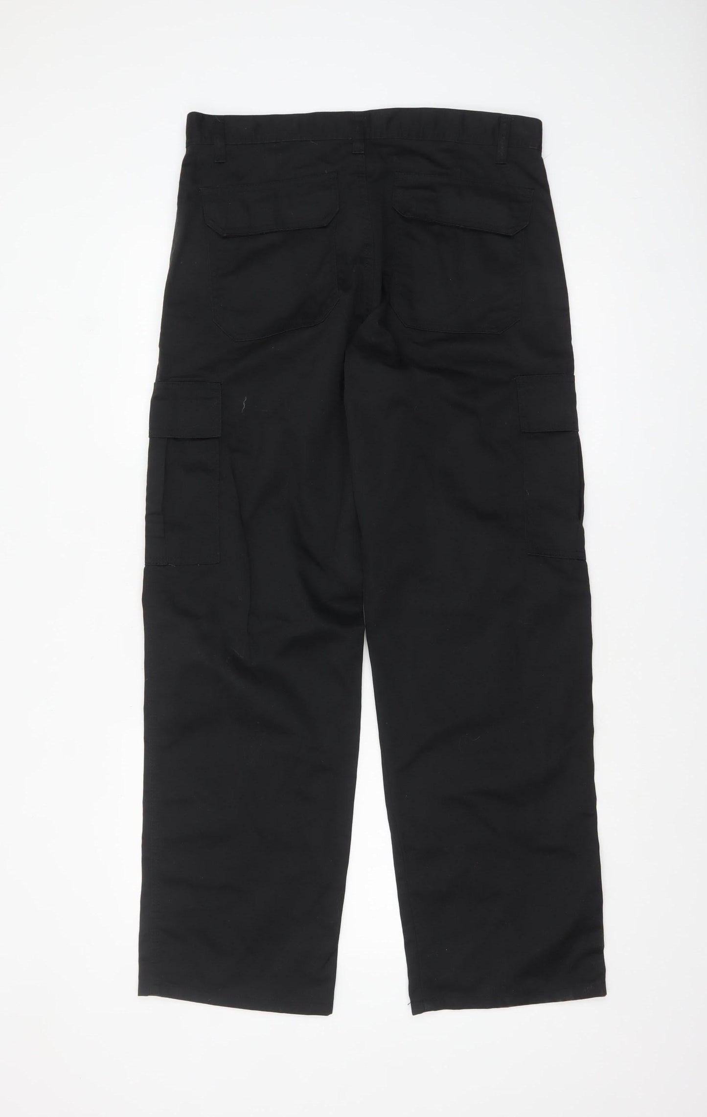 Portwest Men's Black 34W Regular Cargo Trousers Workwear Pants