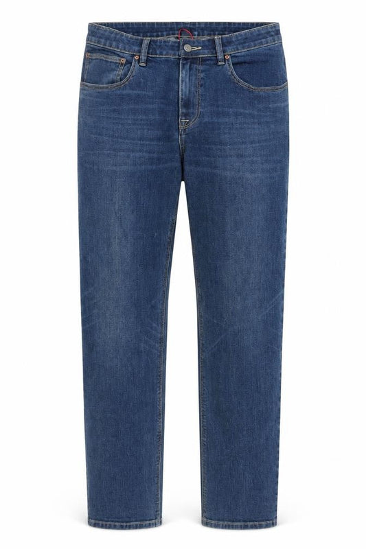 ASOS Men's Blue Slim Straight Denim Jeans 32W 36L Cotton Blend