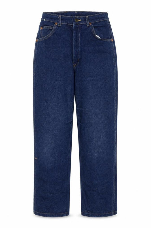 Lee Womens Blue High Rise Straight Leg Denim Jeans Size 12