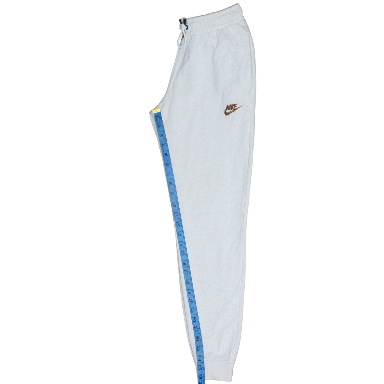 Nike Womens Beige XS Jogger Sweatpants 80% Cotton 20% Polyester