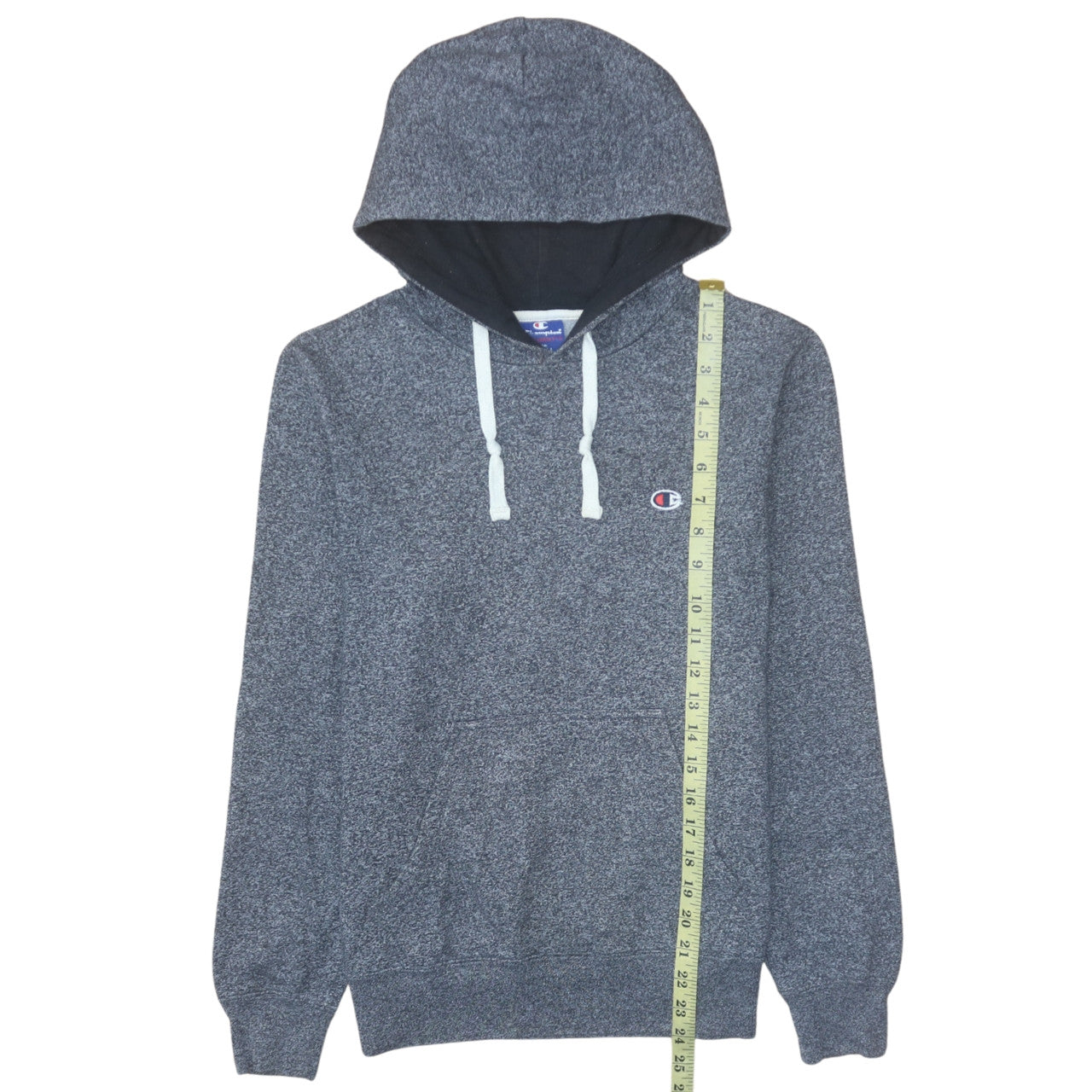 Champion Men's Grey Small Pullover Hoodie Fleece Sweatshirt