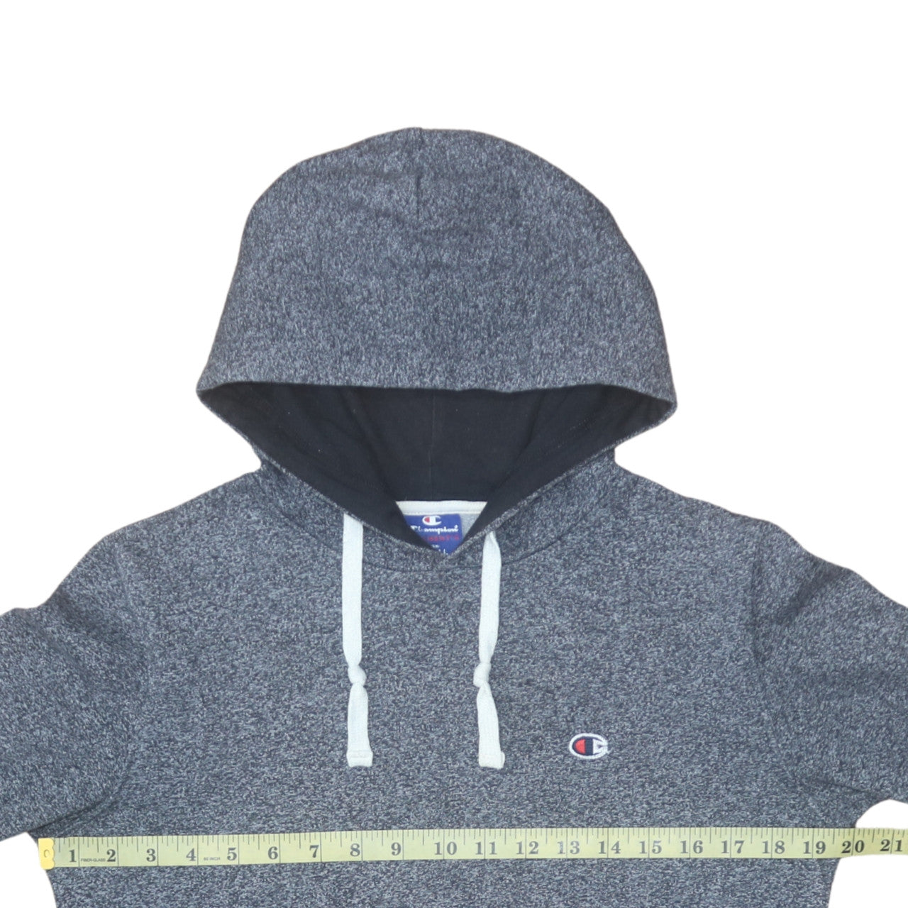 Champion Men's Grey Small Pullover Hoodie Fleece Sweatshirt