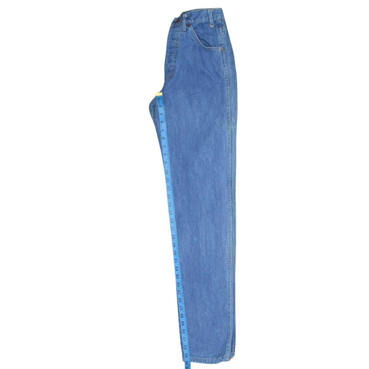 Wrangler Mens Blue Regular Fit Straight Denim Jeans