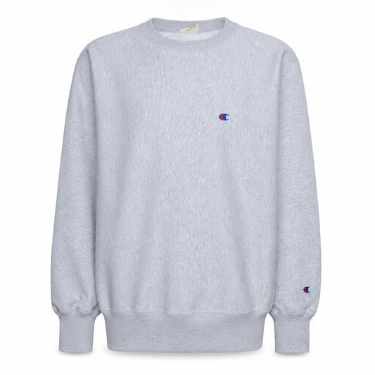 Champion Men's Grey Large Reverse Weave Crew Neck Sweatshirt