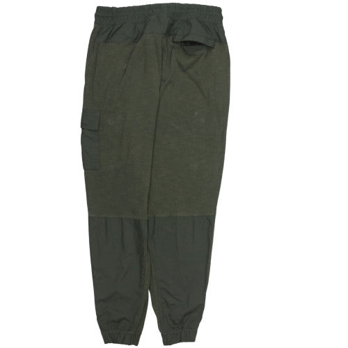 Nike Men's Green Jogger Sweatpants Size M Lightweight Cotton Blend