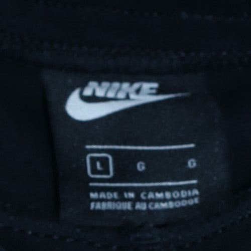 Nike Men's Black Jogger Fleece Trousers L Regular Fit