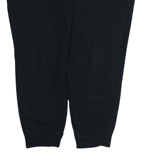 Nike Mens Black XL Fleece Jogger Trousers with Drawstring Waist