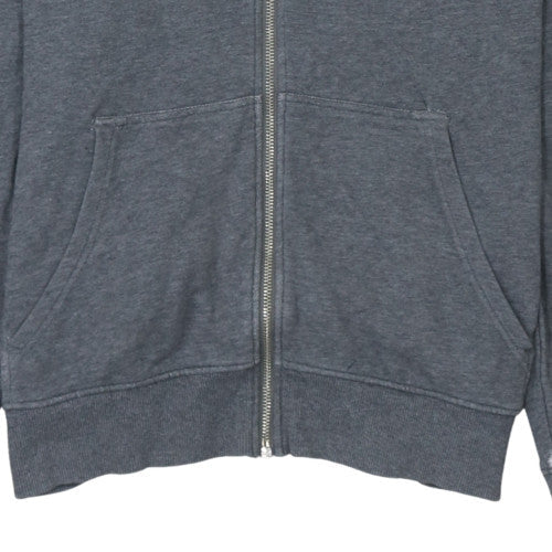 Calvin Klein Jeans Men's Grey Full Zip Hoodie Size M